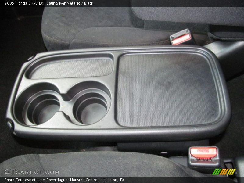 Satin Silver Metallic / Black 2005 Honda CR-V LX