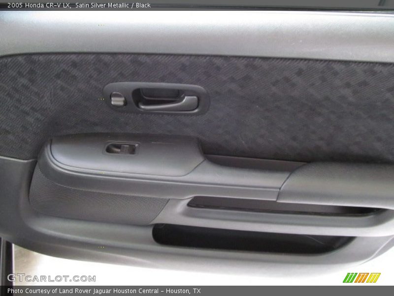 Satin Silver Metallic / Black 2005 Honda CR-V LX