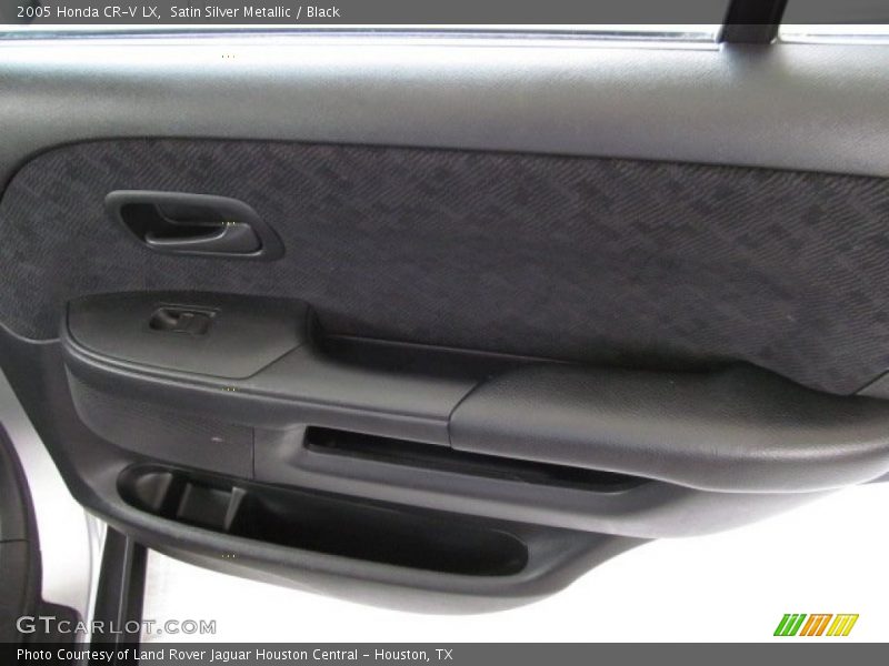 Satin Silver Metallic / Black 2005 Honda CR-V LX