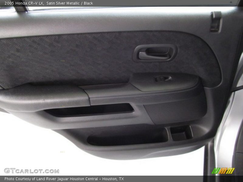 Satin Silver Metallic / Black 2005 Honda CR-V LX