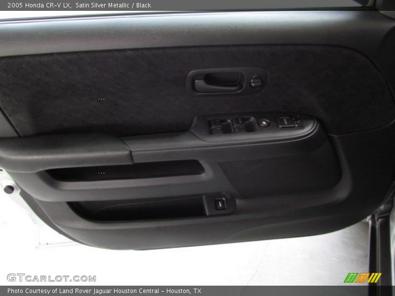Satin Silver Metallic / Black 2005 Honda CR-V LX