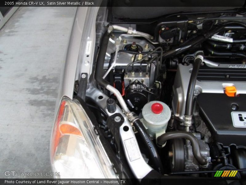Satin Silver Metallic / Black 2005 Honda CR-V LX