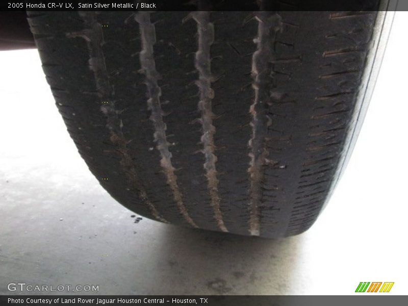Satin Silver Metallic / Black 2005 Honda CR-V LX