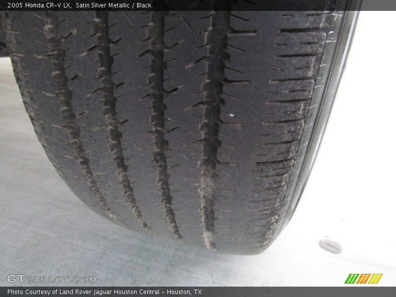 Satin Silver Metallic / Black 2005 Honda CR-V LX