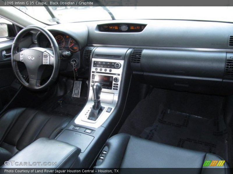 Black Obsidian / Graphite 2005 Infiniti G 35 Coupe