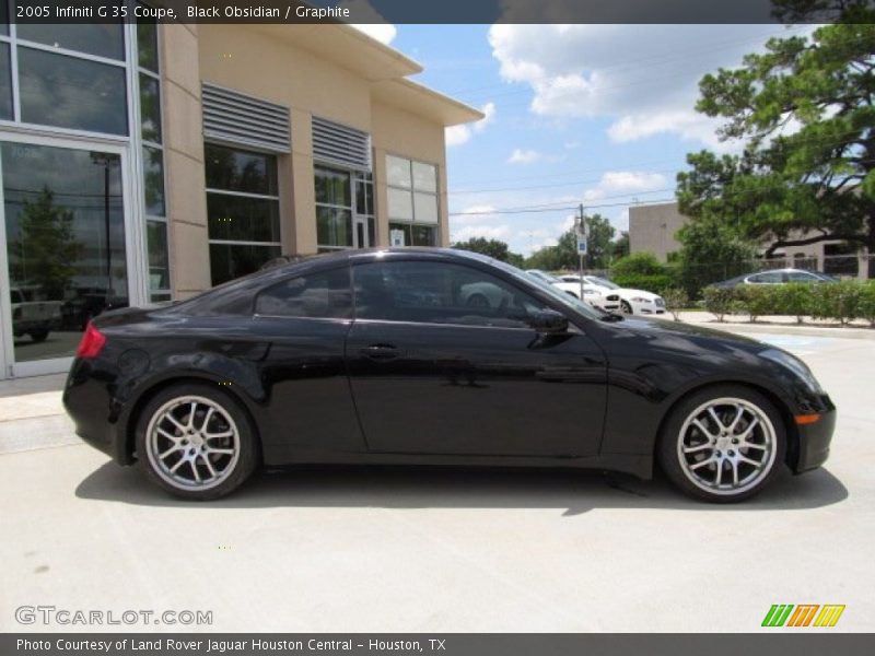 Black Obsidian / Graphite 2005 Infiniti G 35 Coupe