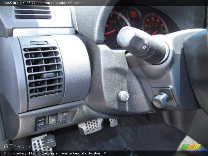 Black Obsidian / Graphite 2005 Infiniti G 35 Coupe