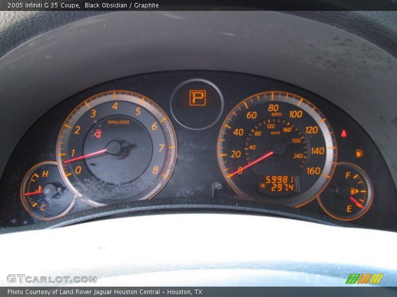 Black Obsidian / Graphite 2005 Infiniti G 35 Coupe