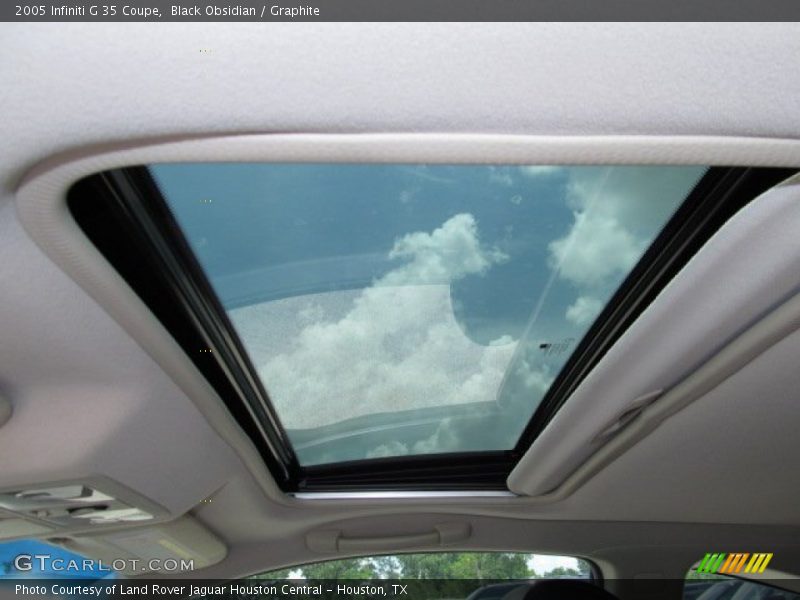 Black Obsidian / Graphite 2005 Infiniti G 35 Coupe