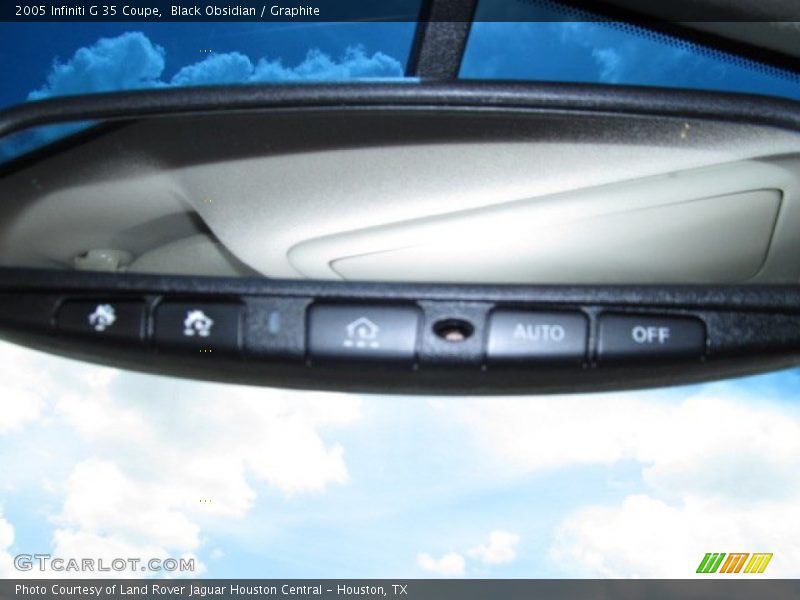 Black Obsidian / Graphite 2005 Infiniti G 35 Coupe