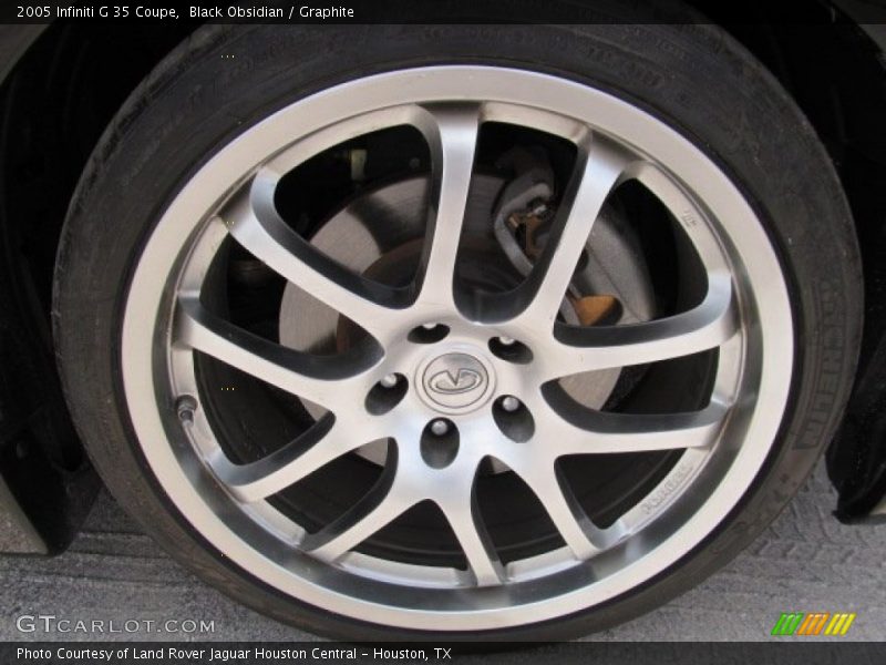 Black Obsidian / Graphite 2005 Infiniti G 35 Coupe