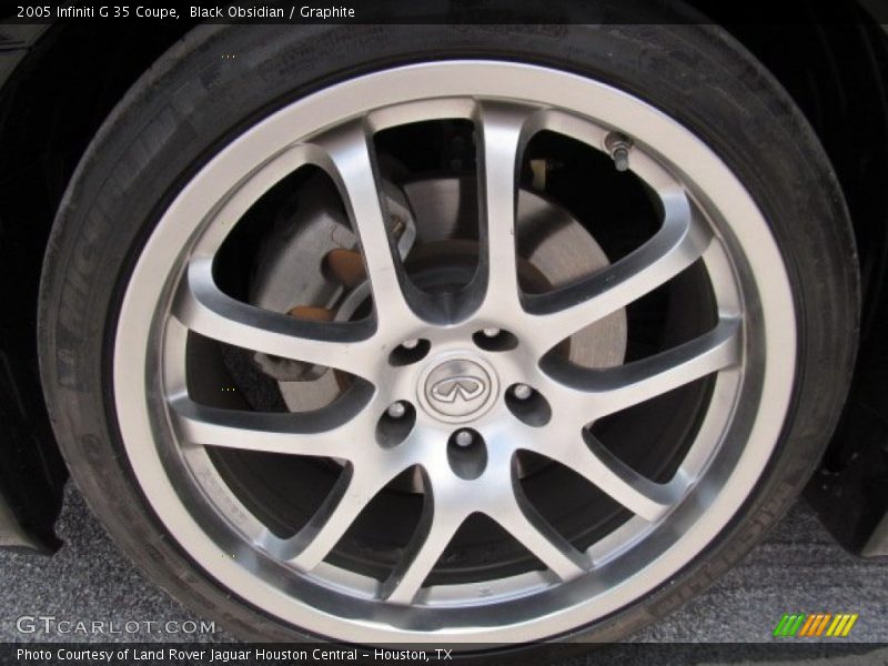 Black Obsidian / Graphite 2005 Infiniti G 35 Coupe