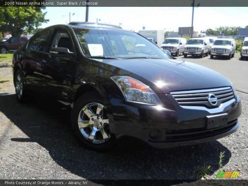 Super Black / Charcoal 2008 Nissan Altima Hybrid