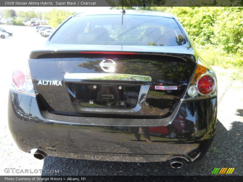 Super Black / Charcoal 2008 Nissan Altima Hybrid