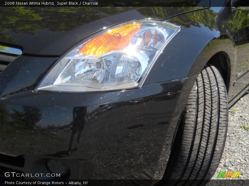 Super Black / Charcoal 2008 Nissan Altima Hybrid