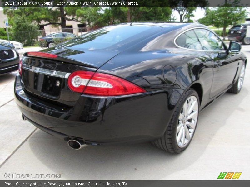 Ebony Black / Warm Charcoal/Warm Charcoal 2011 Jaguar XK XK Coupe