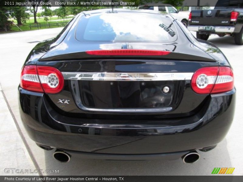 Ebony Black / Warm Charcoal/Warm Charcoal 2011 Jaguar XK XK Coupe