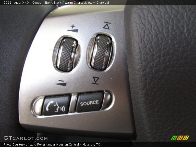 Ebony Black / Warm Charcoal/Warm Charcoal 2011 Jaguar XK XK Coupe