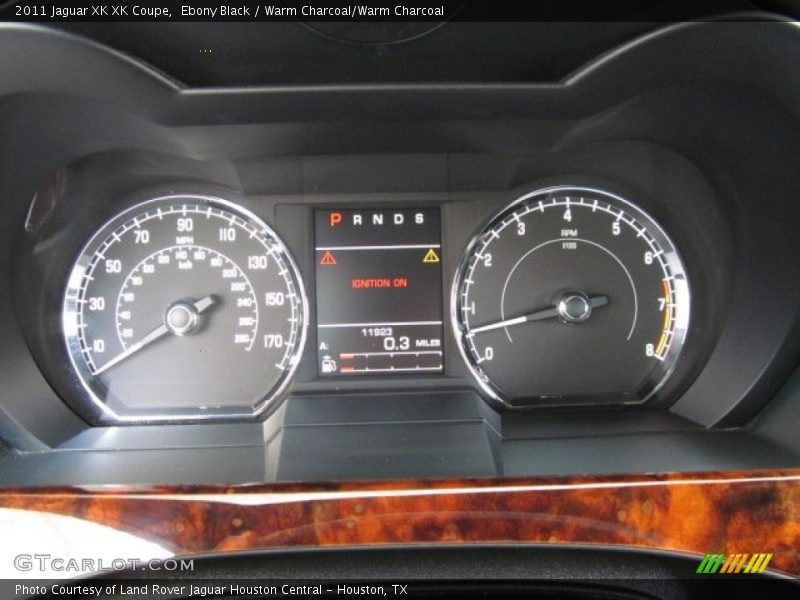 Ebony Black / Warm Charcoal/Warm Charcoal 2011 Jaguar XK XK Coupe