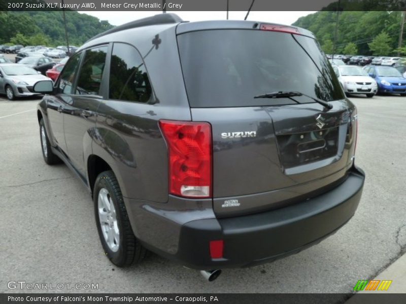 Meteor Grey Metallic / Grey 2007 Suzuki XL7 Luxury AWD