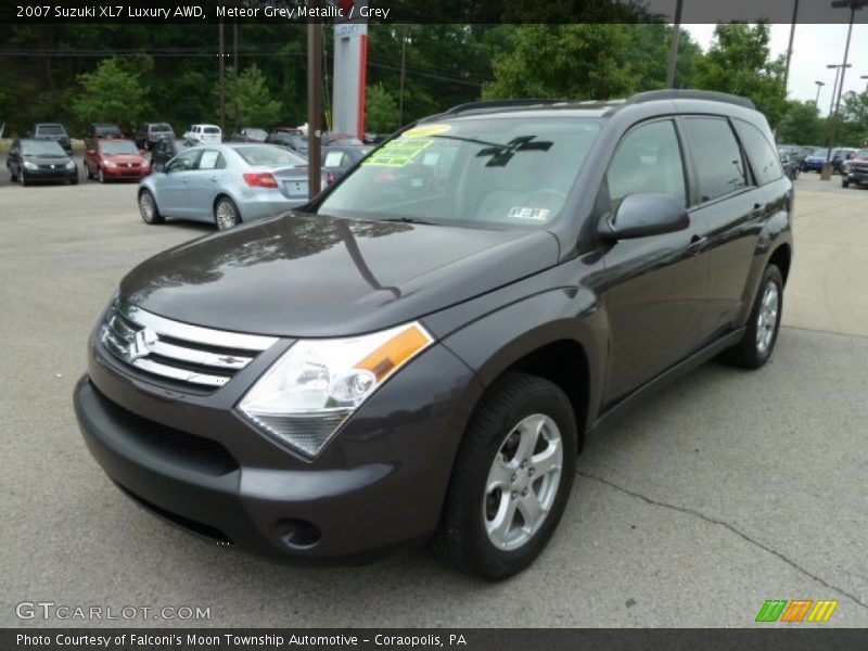 Meteor Grey Metallic / Grey 2007 Suzuki XL7 Luxury AWD