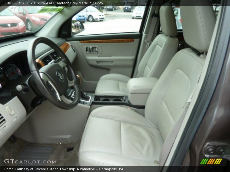 Meteor Grey Metallic / Grey 2007 Suzuki XL7 Luxury AWD