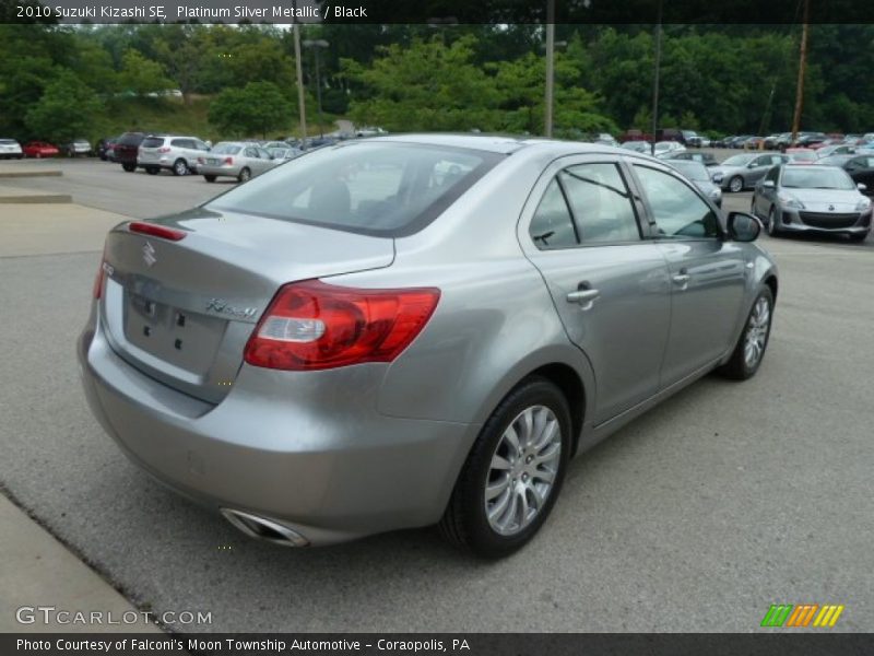 Platinum Silver Metallic / Black 2010 Suzuki Kizashi SE