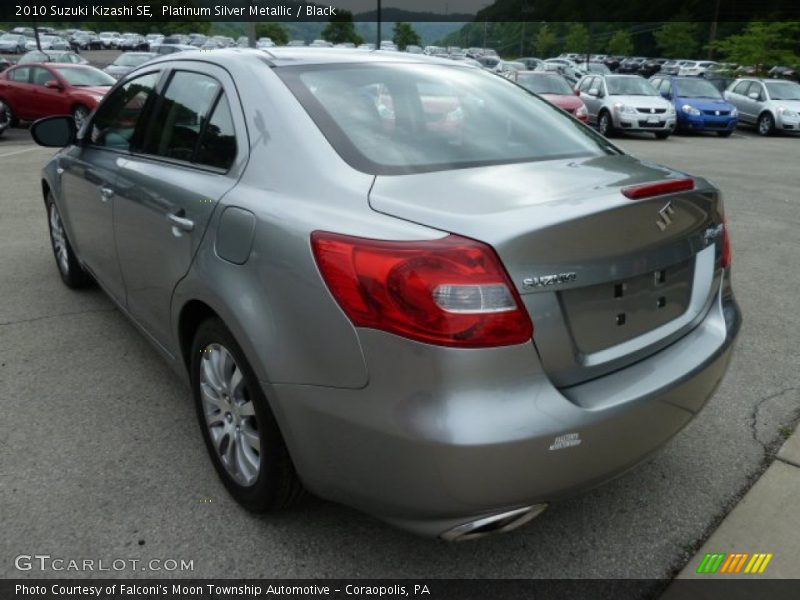 Platinum Silver Metallic / Black 2010 Suzuki Kizashi SE