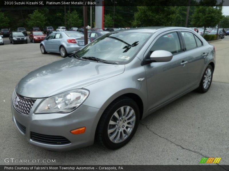 Platinum Silver Metallic / Black 2010 Suzuki Kizashi SE