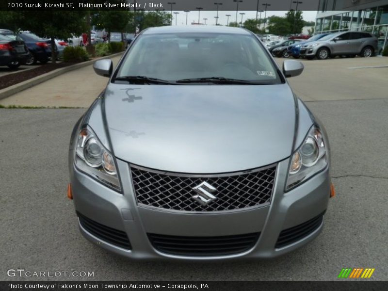 Platinum Silver Metallic / Black 2010 Suzuki Kizashi SE