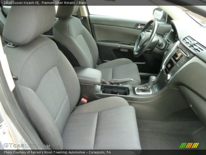 Platinum Silver Metallic / Black 2010 Suzuki Kizashi SE