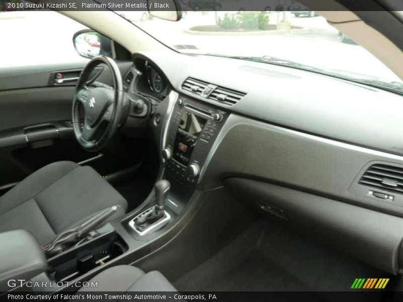 Platinum Silver Metallic / Black 2010 Suzuki Kizashi SE