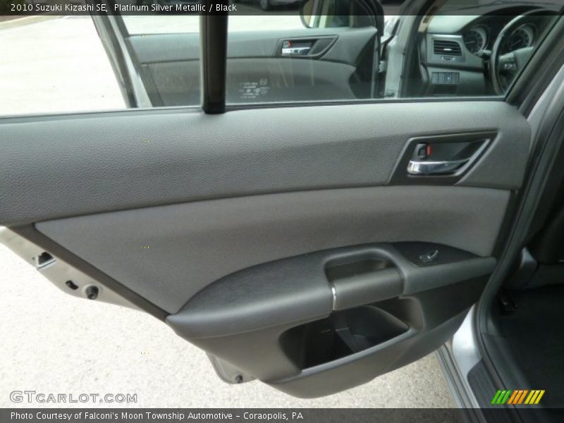 Platinum Silver Metallic / Black 2010 Suzuki Kizashi SE