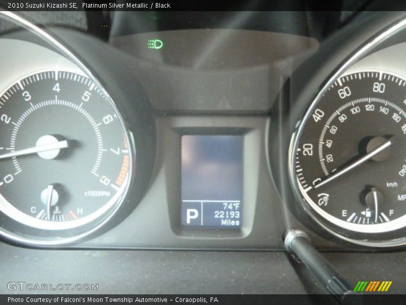 Platinum Silver Metallic / Black 2010 Suzuki Kizashi SE