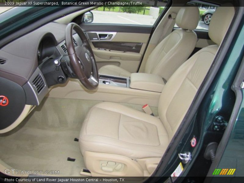  2009 XF Supercharged Champagne/Truffle Interior