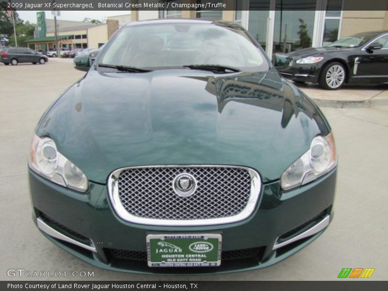 Botanical Green Metallic / Champagne/Truffle 2009 Jaguar XF Supercharged