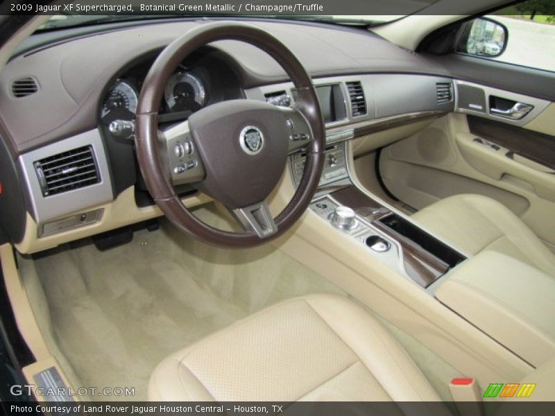 Champagne/Truffle Interior - 2009 XF Supercharged 