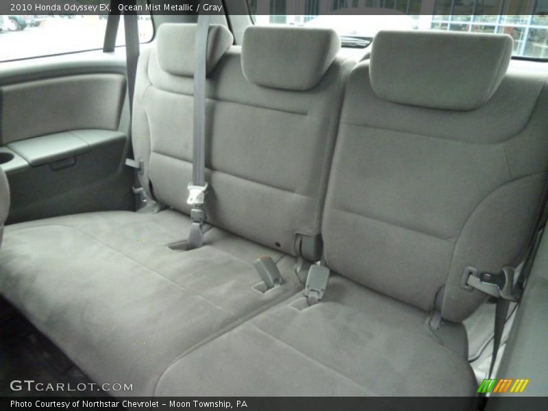 Ocean Mist Metallic / Gray 2010 Honda Odyssey EX