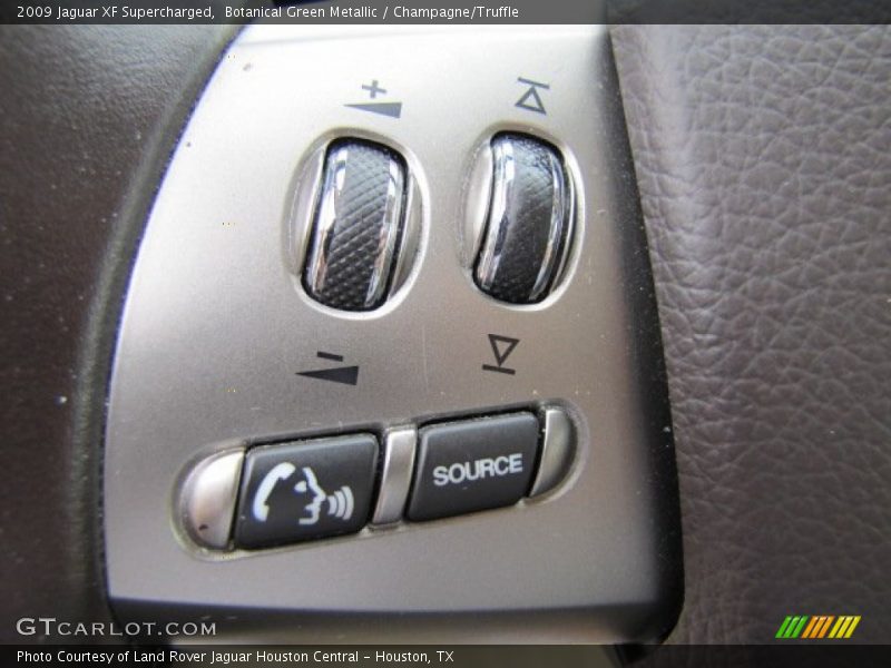 Botanical Green Metallic / Champagne/Truffle 2009 Jaguar XF Supercharged
