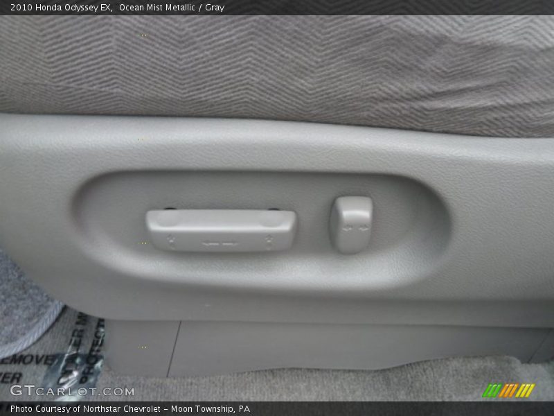 Ocean Mist Metallic / Gray 2010 Honda Odyssey EX