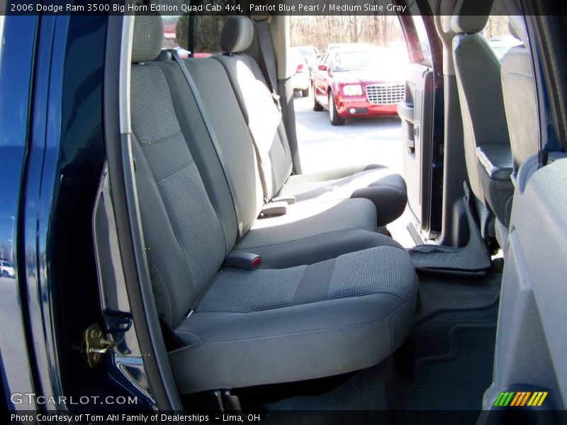Patriot Blue Pearl / Medium Slate Gray 2006 Dodge Ram 3500 Big Horn Edition Quad Cab 4x4