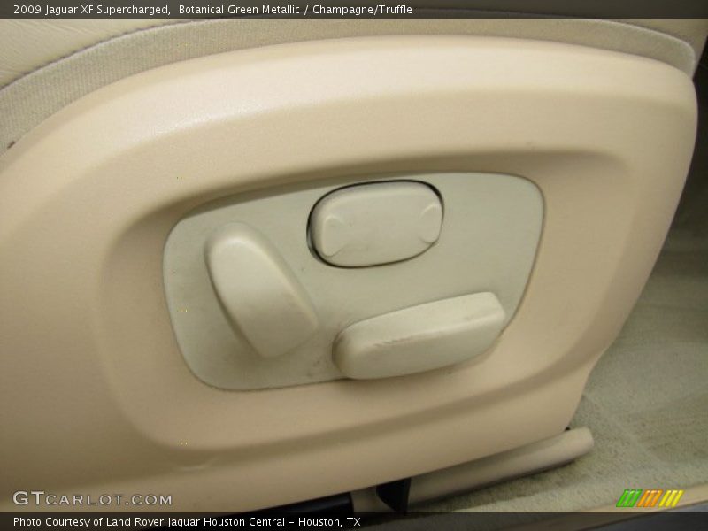 Botanical Green Metallic / Champagne/Truffle 2009 Jaguar XF Supercharged
