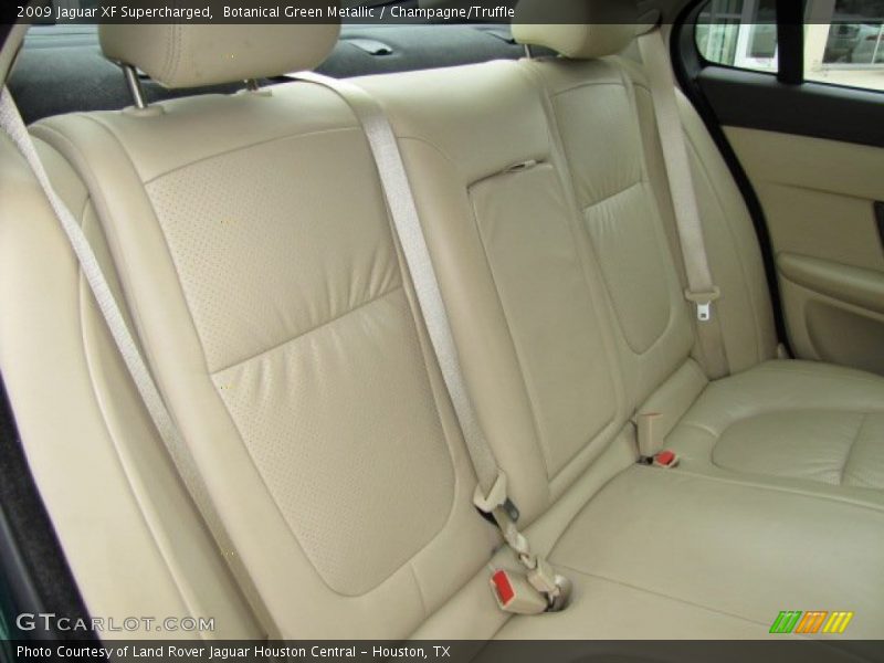 Botanical Green Metallic / Champagne/Truffle 2009 Jaguar XF Supercharged