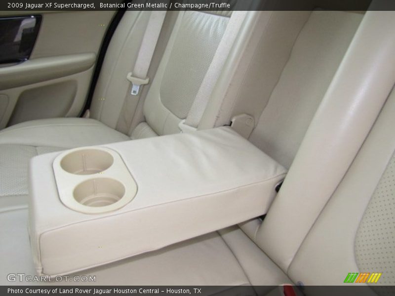 Botanical Green Metallic / Champagne/Truffle 2009 Jaguar XF Supercharged