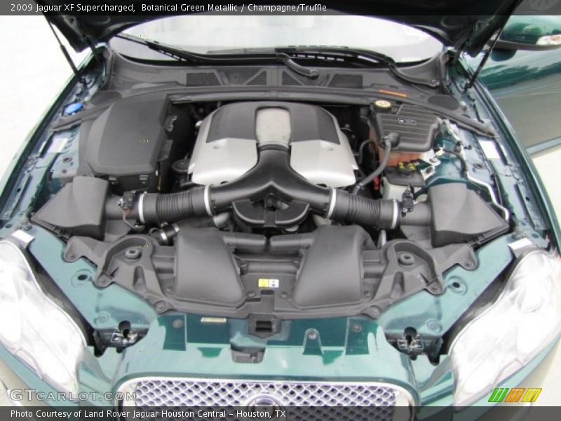  2009 XF Supercharged Engine - 4.2 Liter Supercharged DOHC 32-Valve VVT V8