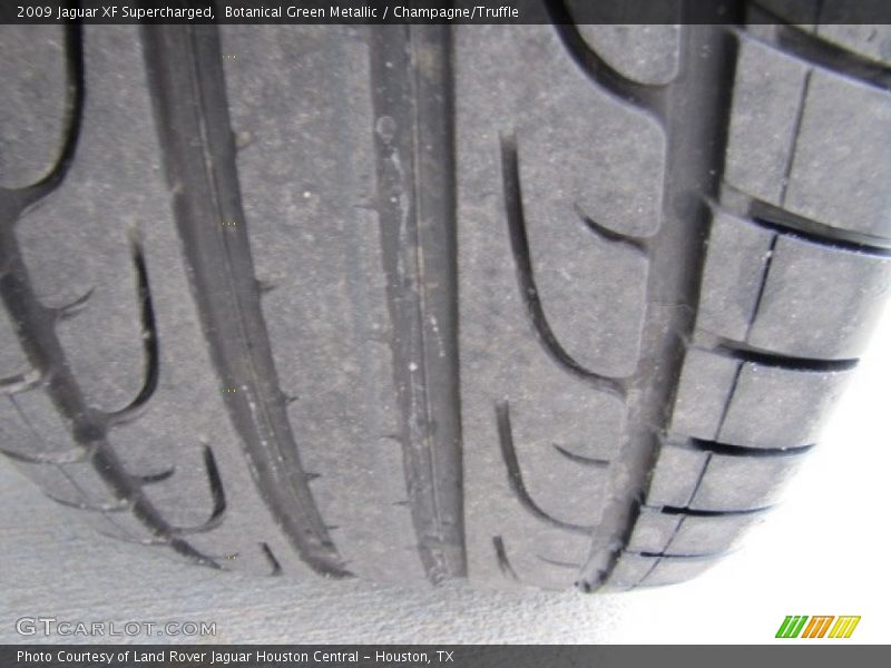 Botanical Green Metallic / Champagne/Truffle 2009 Jaguar XF Supercharged