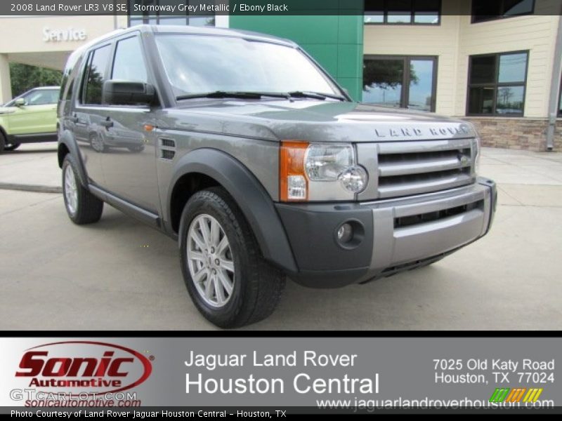 Stornoway Grey Metallic / Ebony Black 2008 Land Rover LR3 V8 SE