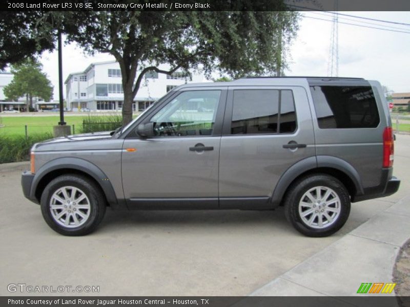 Stornoway Grey Metallic / Ebony Black 2008 Land Rover LR3 V8 SE