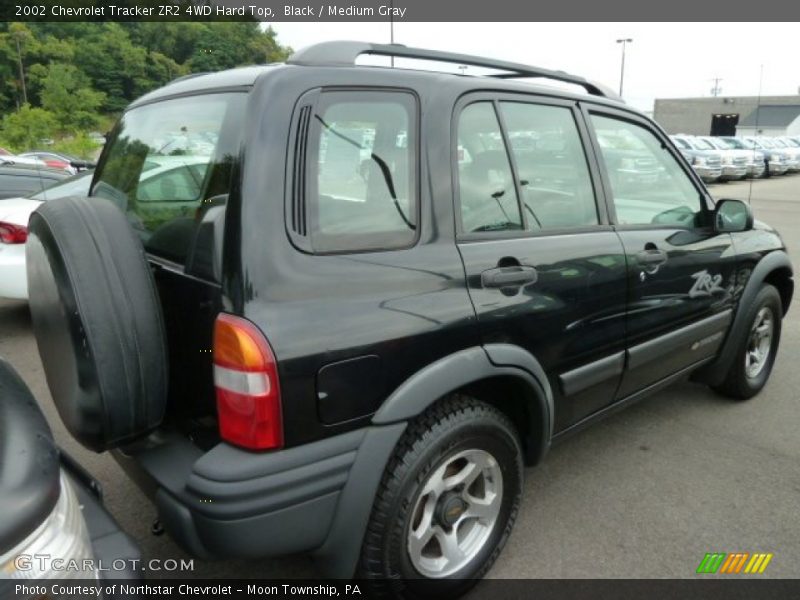Black / Medium Gray 2002 Chevrolet Tracker ZR2 4WD Hard Top