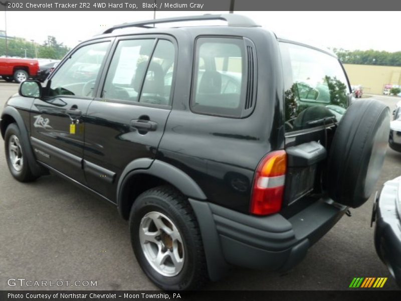Black / Medium Gray 2002 Chevrolet Tracker ZR2 4WD Hard Top